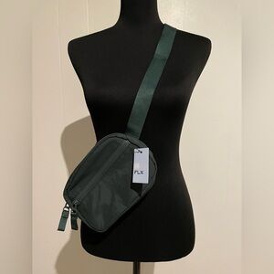 FLX Crossbody Bag, Hunter Green